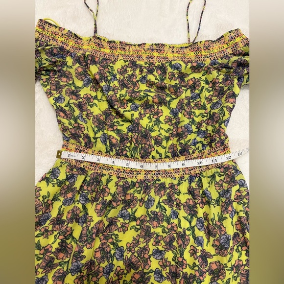 Alice + Olivia Dorothy Off Shoulder Floral Mini Dress Size 2 NWT - Picture 10 of 13